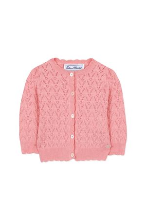 Cardigan in cotone rosa TARTINE ET CHOCOLAT KIDS | TY1800132